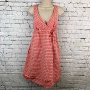 Patagonia faux wrap hemp organic cotton dress 4